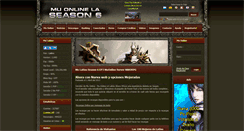 Desktop Screenshot of muonlinela.com